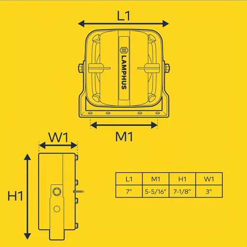 Vista 7 de SoundAlert - Altavoz compacto de sirena de 100 W [120-130 dB] [IP66 resistente al agua] [universalmente compatible] Altavoz de bocina de aire