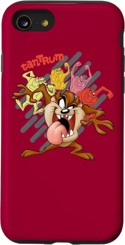 Vista 18 de Funda para iPhone 16 Looney Tunes Tazmanian Tantrum