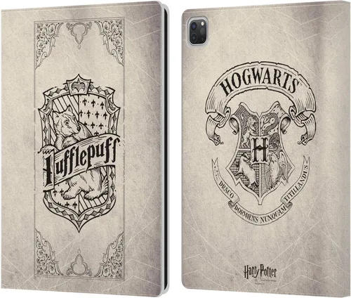 Vista 21 de Head Case Designs Funda de piel con licencia oficial de Harry Potter Gryffindor Parchment Sorcerer's Stone I, tipo cartera compatible con Apple iPad