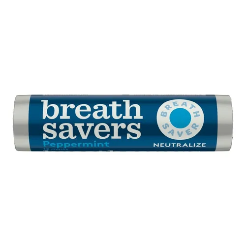 Vista 3 de Breathsavers Menta Rolled, 12 por rollo (paquete de 48)