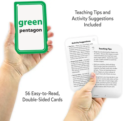Vista 3 de Teacher Created Resources Formas y colores tarjetas flash (EP62051)