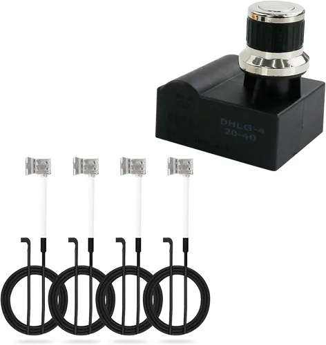 Vista 20 de Uniflasy - Kit de encendido de parrilla con botón de 2 salidas compatible con Char-Broil para Charbroil Advantage 463240015, 463344116