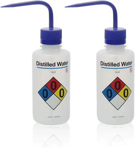 Vista 11 de 2pcs de botellas de lavado de seguridad, vol.16.9 fl oz 17oz, botella de lavado de acetona, material de LDPE, LVM004