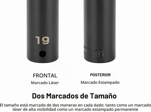 Vista 2 de TEKTON - Enchufe de impacto de 12 puntos de 1/2 pulgada x 0.472 in SID23312