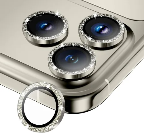 Vista 13 de Protector de lente de cámara para iPhone 17/16/16 Plus, Vidrio templado de metal Cubierta individual de lente de cámara [Anti-caída] Compatible