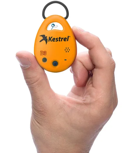 Vista 4 de Kestrel Drop D3FW Fire Weather Monitor, Naranja