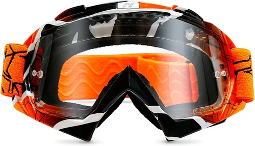 Vista 16 de Gafas de motocross para adultos, motocross, motocross, 4 ruedas, MX ATV todoterreno, lentes antiniebla para hombres y mujeres