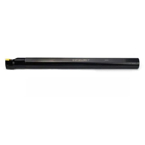 Vista 3 de OSCARBIDE Barra de mandrinar indexable de 1"x12", vástago de 1", longitud total de 12", Sclcr a mano derecha, insertos de carburo