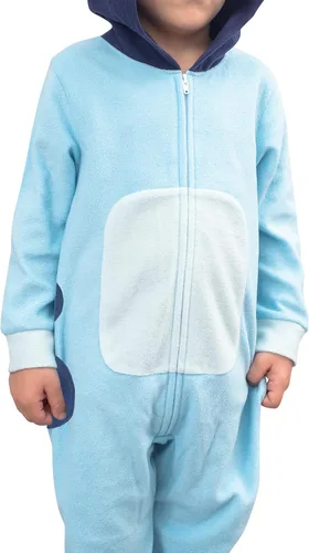 Vista 5 de Disfraz colorido de Halloween para perro, disfraz de cosplay con cremallera y capucha para niños y niñas