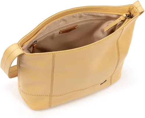 Vista 3 de The Sak De Young Hobo Bag - Bolso de mano de cuero de primera calidad para mujer para todos los días y viajes, duradero, bolso grande con bolsillo