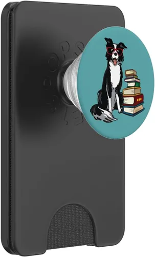 Vista 8 de Border Collie PopSockets Grip and Stand for Phones and Tablets