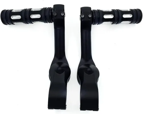 Vista 5 de XKH - Juego de clavijas negras con kit de montaje ajustable en ángulo de 5 pulgadas de largo, compatible con protector de motor de 1.25 pulgadas