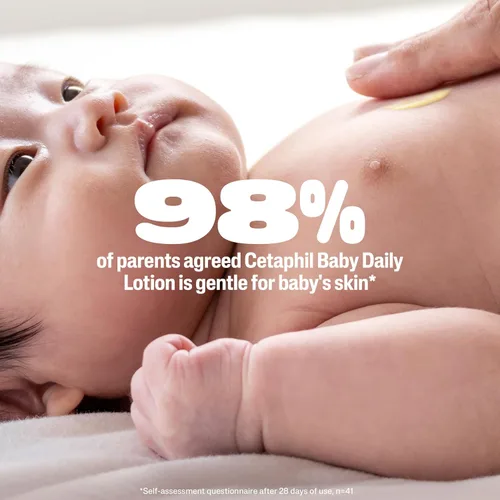 Vista 7 de Cetaphil Baby Daily Loción Orgánica Caléndula Piel Sensible 13.5 oz