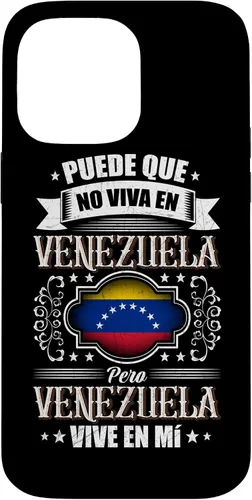 Vista 21 de Funda para iPhone 16 Puede Que Yo No Viva En Venezuela, Pero Venezuela Vive En Mí