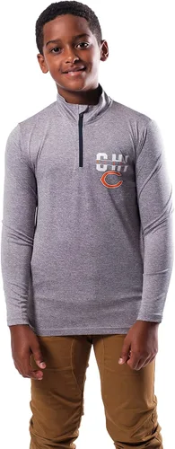 Vista 16 de Ultra Game - Camiseta juvenil NFL oficial con cremallera de un cuarto y manga larga súper suave