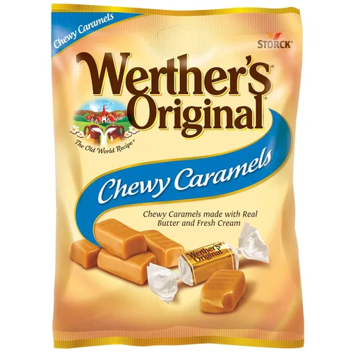 Vista 26 de Werther's Original - Golosinas duras rellenas de manzana caramelizada, 5.5 oz, paquete de 2