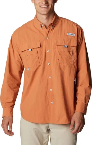 Vista 57 de Columbia Camisa de pesca PFG Bahama II de manga larga para hombre