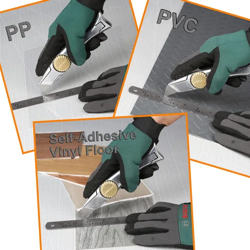 Vista 2 de CUTTEREX Cuchillo Resistente SharkKnife VinylKnife UtilityKnife RoofingKnife Delphin Dolphin Cuchillo para Alfombra