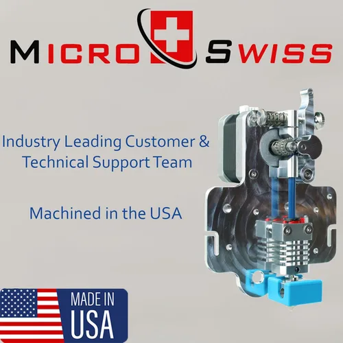 Vista 5 de Kit de mejora de accionamiento directo Micro Swiss para Creality Ender 5 / Ender 5 Pro / Ender 5 Plus - Fabricado en EE. UU