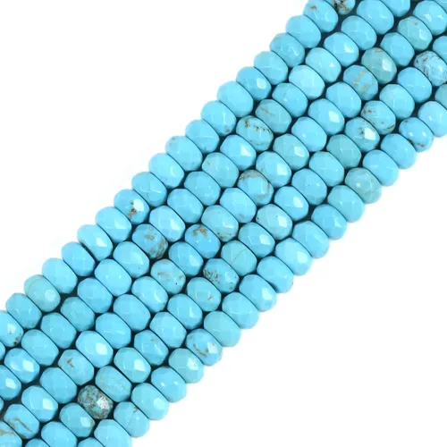 Vista 36 de 7 chakras piedras preciosas de 0.236 in de piedras preciosas facetadas Rondelle sueltas cuentas para hacer joyas DIY cuentas de 16 pulgadas