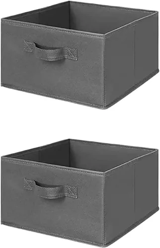 Vista 22 de MAX Houser Organizador colgante de armario de 6 niveles, estante colgante de tela con 2 ganchos resistentes para almacenamiento, plegable (beige)