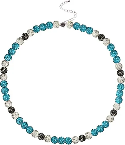 Vista 4 de Collar de béisbol – Collar de colección de hielo con cuentas de arcilla brillante con purpurina para hombres y niños, regalos geniales