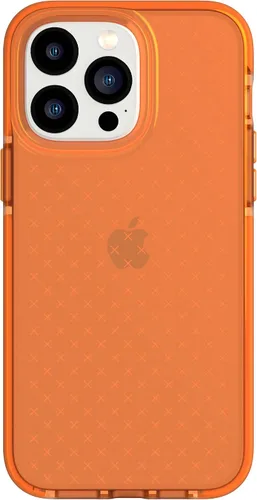 Vista 19 de Tech21 iPhone 14 Pro Max Evo Check – Funda protectora delgada y absorbente de golpes con protección FlexShock Multi-Drop de 16 pies y botones