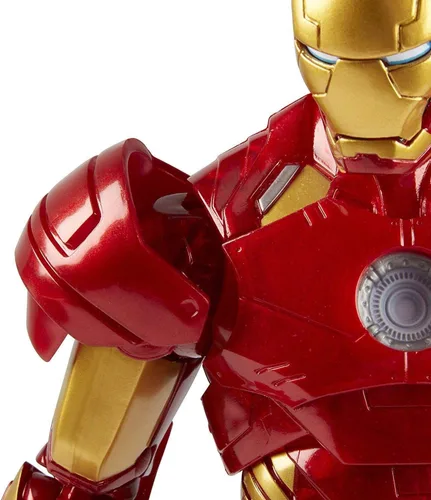 Vista 5 de Marvel Legends Series Iron Man 12 pulgadas.