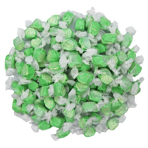 Vista 57 de Dulces gourmet suaves y masticables de agua salada, envueltos individualmente, bolsa a granel (pastel de manzana, 1 libra (paquete de 1))