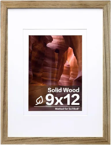 Vista 28 de Egofine - Portarretratos de 4 x 6 pulgadas, de madera maciza con plexiglás, para fotos de 3.5 x 5 con paspartú o de 4 x 6 sin paspartú, para colocar