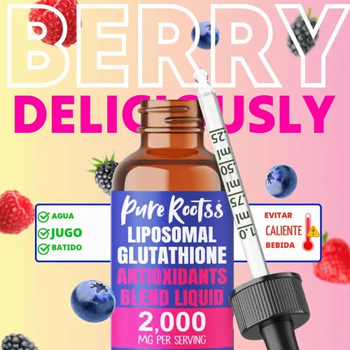 Vista 5 de Suplemento líquido de glutatión liposomal con vitamina C