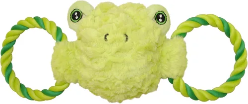Vista 3 de Jolly Pets Jolly Tug-a-Mal - Juguete para remolcar y chillar, tamaño pequeño