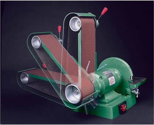 Vista 3 de Grizzly Industrial G1276-6" x 48" - Lijadora combinada de disco de 12" (1725 rpm)