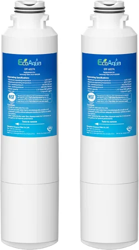 Vista 10 de EcoAqua EFF-6027A Repuesto para Samsung DA29 – 00020B, HAF-CIN/EXP, 46 – 9101 Filtro de agua para nevera Compatible con filtro de agua
