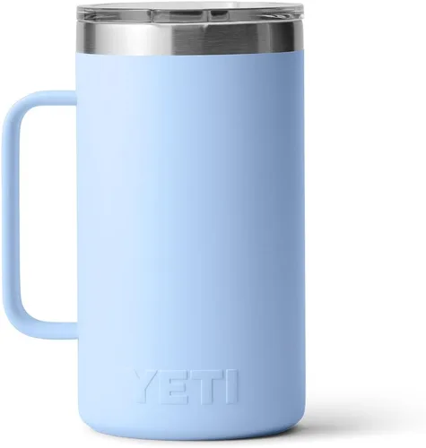 Vista 5 de YETI Rambler - Taza de acero inoxidable aislada al vacío con tapa MagSlider, 24 onzas