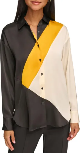 Vista 5 de Karl Lagerfeld Womens Oversized Printed Blouse