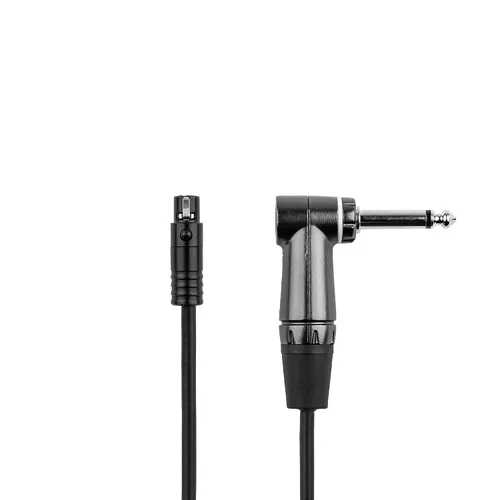 Vista 11 de Cableworks by Gator Cases Composer Series 3 pies en ángulo recto 1/4" a TA4F Cable de instrumento para transmisor inalámbrico Bodypack