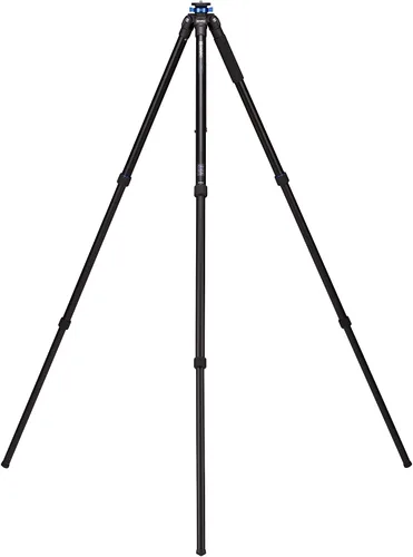 Vista 14 de Benro Mach3 Trípode de aluminio – Trípode profesional de aluminio resistente de 3 secciones con cerraduras giratorias, piezas fundidas de magnesio