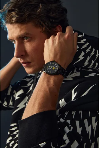 Vista 5 de Citizen Reloj Marvel Thor Eco-Drive para hombre Negro