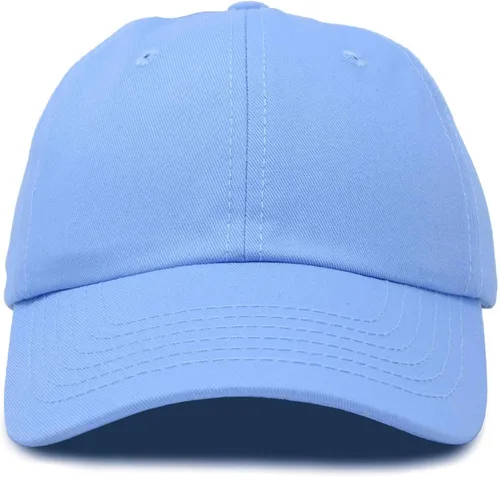 Vista 120 de DALIX Gorra de béisbol para papá, lisa, para hombre, mujer, algodón, ajustable, en blanco, sin estructurar, suave