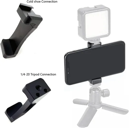 Vista 4 de LycoGear Soporte magnético resistente de aluminio para teléfono inteligente con correa de seguridad para teléfonos inteligentes. * Lo mejor