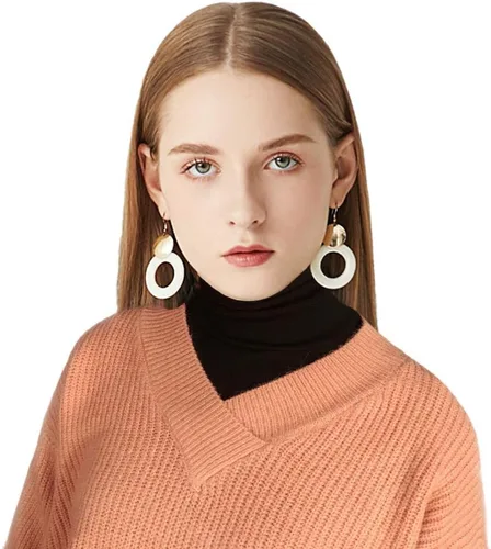 Vista 5 de ZESLMG Cuello de tortuga desmontable para mujer de Dickies, cuello alto simulado de medio algodón