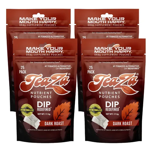 Vista 33 de Teaza Bangin' - Bolsas energéticas de hierbas alternativas al tabaco sin nicotina, bolsas de inmersión saludables para tabaco, sabor prémium a