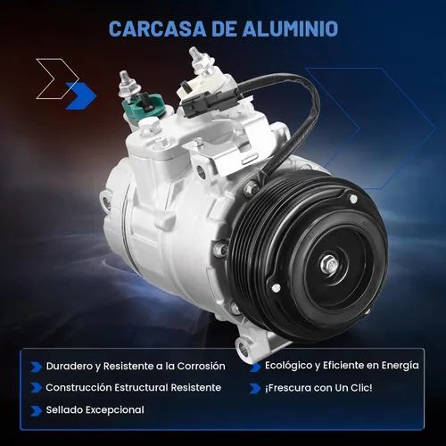 Vista 3 de 198355 Compresor de aire acondicionado A/C con embrague compatible con Ford Edge 2012-2015, compatible con Ford Explorer 2012, L4 2.0L GAS