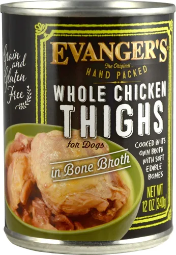Vista 8 de Evanger's Heritage Classics - Alimento para perros con trozos de carne de res, empacado a mano, 12 unidades, 12 onzas cada uno, tierno asado