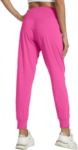Vista 108 de Kcutteyg - Pantalones deportivos con bolsillos para mujer, diseño suave, ligero y de secado rápido, para entrenamiento, gimnasia, yoga y correr