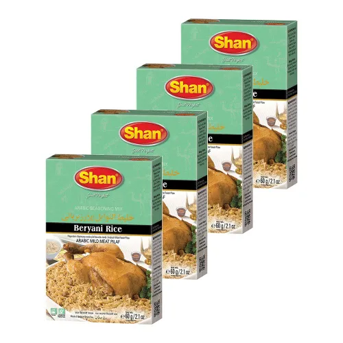 Vista 323 de Shan Chicken 65 - Mezcla de recetas y condimentos de 2.1 oz (60 g) - Polvo de especias para pollo frito picante agridulce - Adecuado