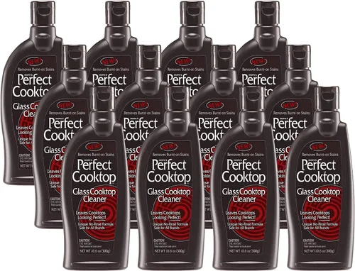 Vista 8 de HOPE'S Limpiador perfecto para placas de cocción de vidrio y cerámica, de acción rápida y elimina las manchas quemadas del vidrio de cerámica con su