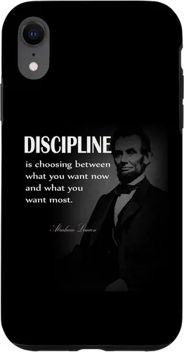 Vista 8 de Funda con cita para iPhone 15 Abraham Lincoln