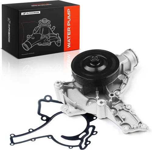 Vista 10 de Bomba de Agua del Motor A-Premium con Junta y Polea [compatible con DOHC, 6Cil 2.5 3.0 3.5L] Compatible con Mercedes-Benz